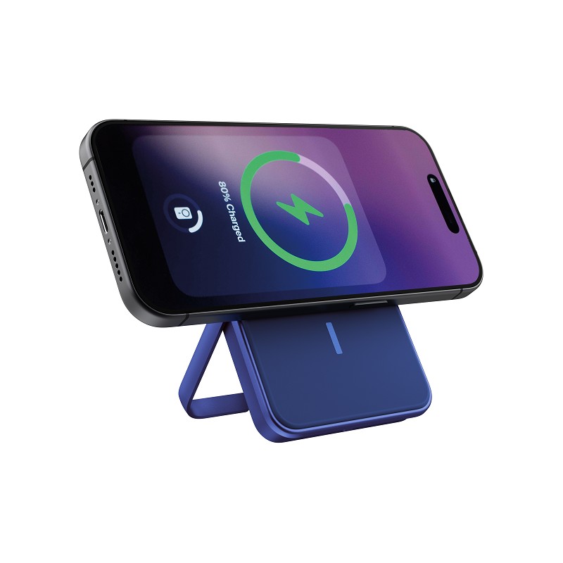 Fresh 'n Rebel magnetische Powerbank 5.000 mAh blue