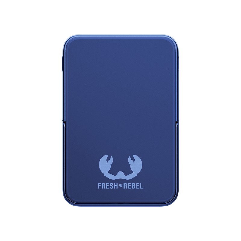 Fresh 'n Rebel magnetische Powerbank 5.000 mAh blue
