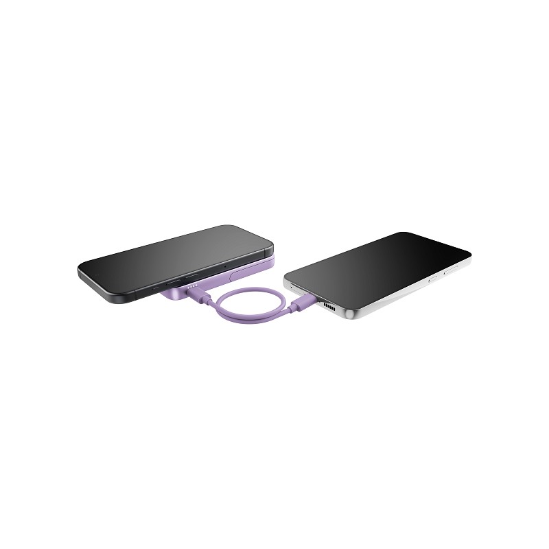 Fresh 'n Rebel magnetische Powerbank 5.000 mAh lilac