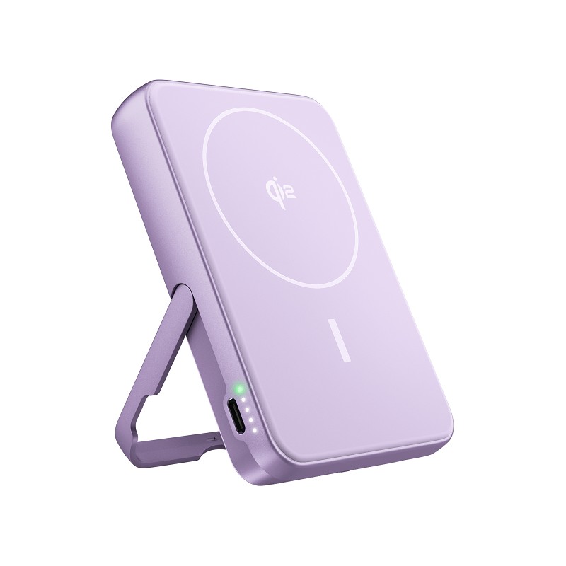 Fresh 'n Rebel Magnetic Wireless Powerbank 10000 mAh lilac