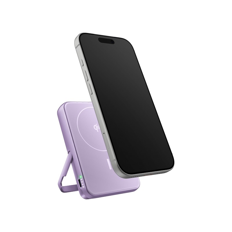 Fresh 'n Rebel Magnetic Wireless Powerbank 10000 mAh lilac