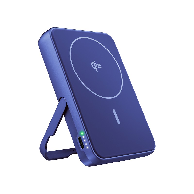 Fresh 'n Rebel Magnetic Wireless Powerbank 10000 mAh blau