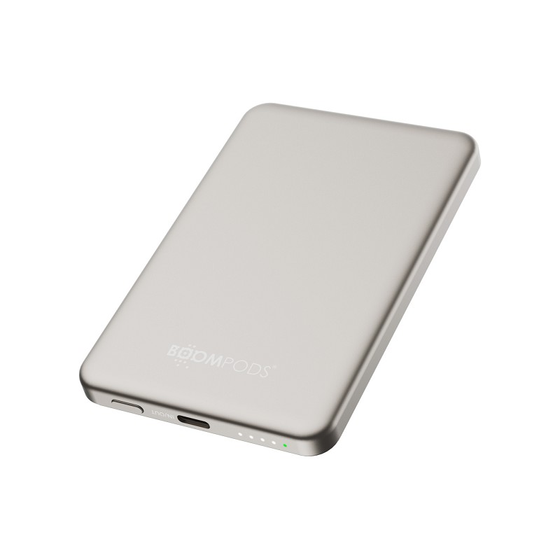 Boompods Magnetisches Powerbank 5.000 mAh Gold Desert