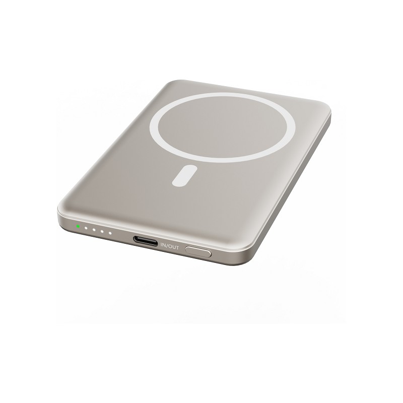Boompods Magnetisches Powerbank 5.000 mAh Gold Desert