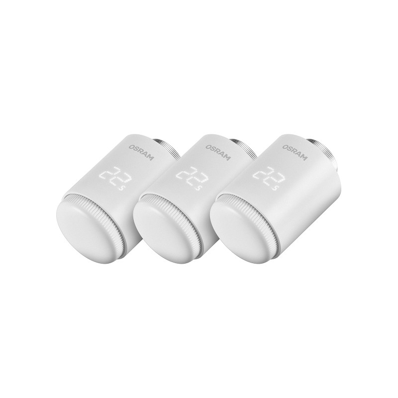 OSRAM Radiator Thermostat 3er Set Weiß Smart WiFi