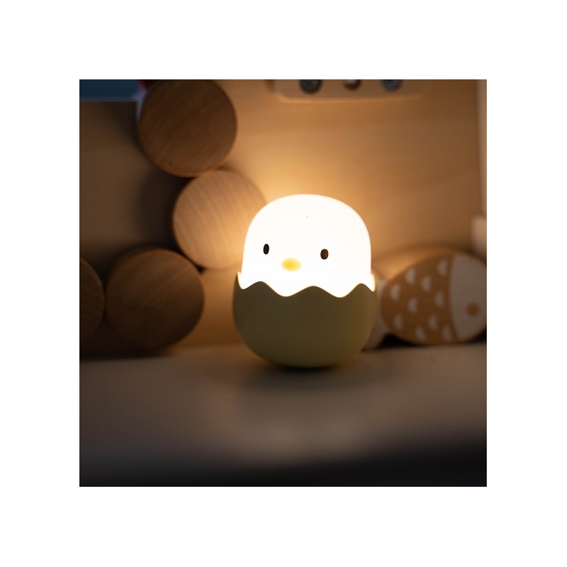 MegaLight Baby Eggy Akku Nachtlicht gelb