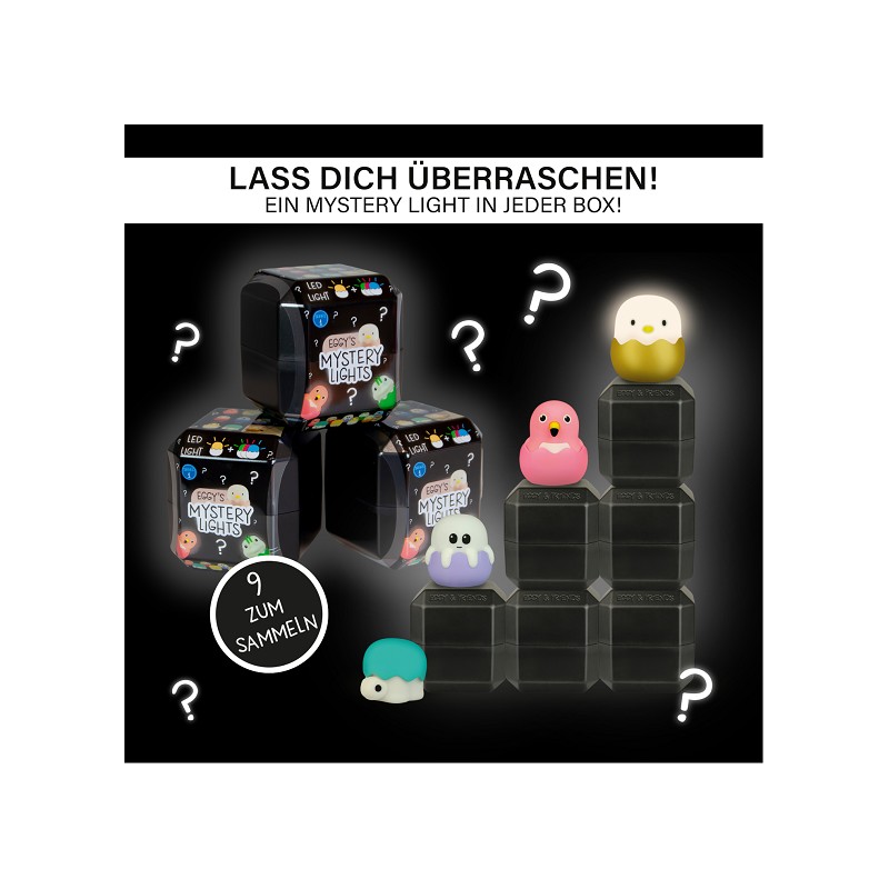 MegaLight - EGGY’S MYSTERY LIGHTS 3er-Pack