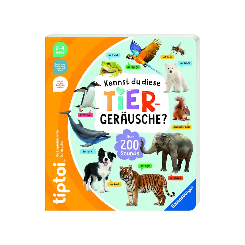 Ravensburger tiptoi® Kennst du diese Tiergeräusche