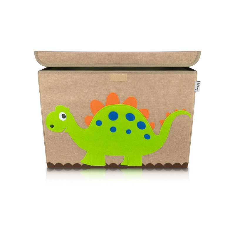 LIFENEY Aufbewahrungsbox Dino mit Deckel