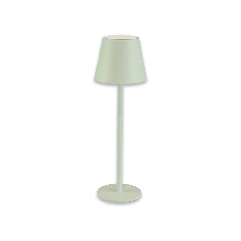 MegaLight LED Tischlampe mini salbei
