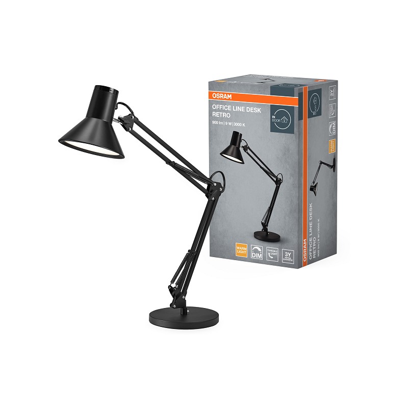 Osram LED Schreibtischlampe Retro dimmbar