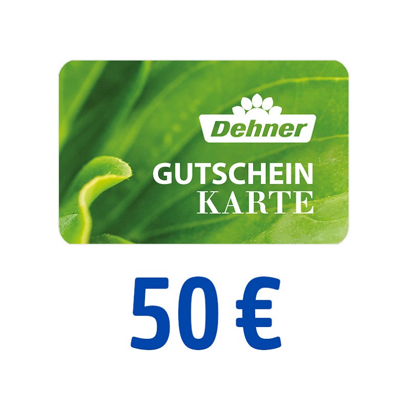 Dehner Gutschein 50 Euro