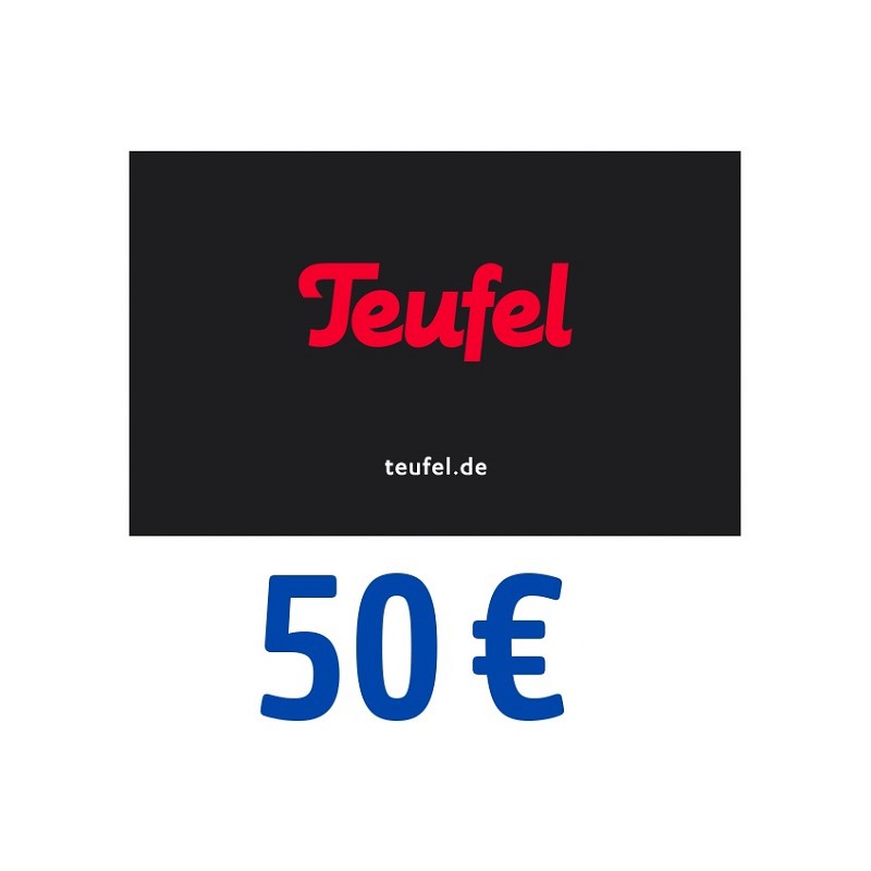 Teufel Gutschein 50 Euro