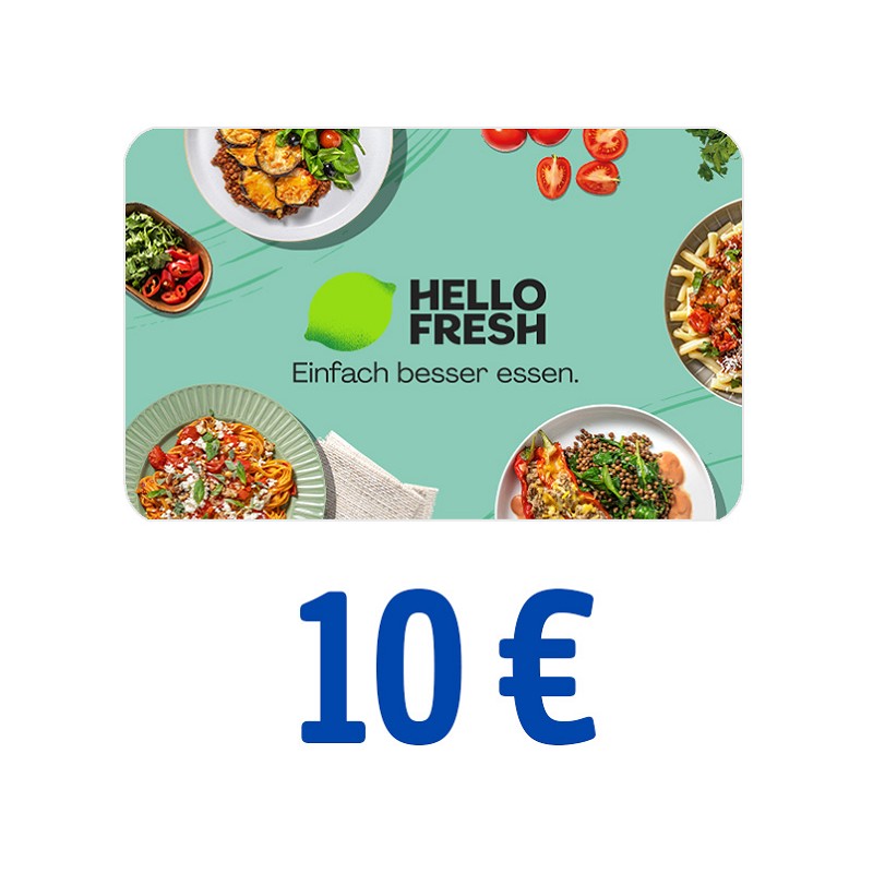 HelloFresh Gutschein 10 Euro