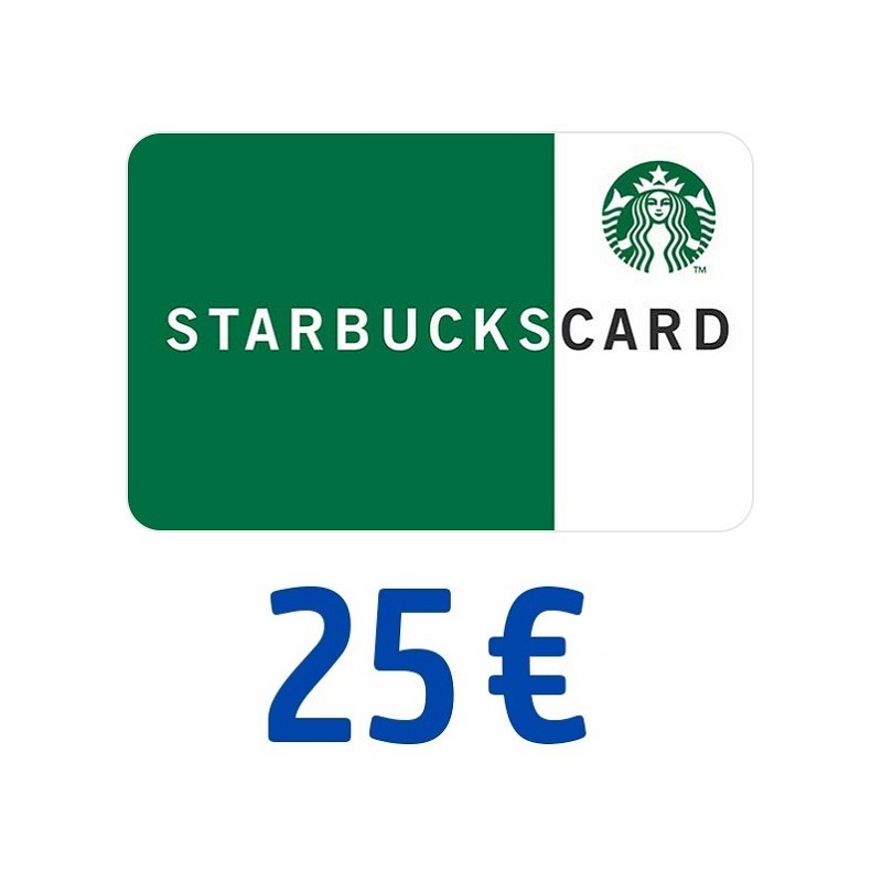 STARBUCKS Gutschein 25 Euro