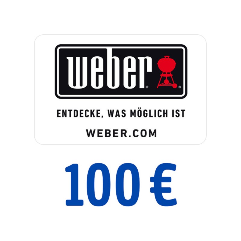 weber Gutschein 100 Euro
