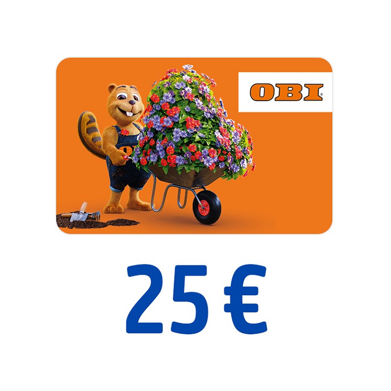 OBI Gutschein 25 Euro