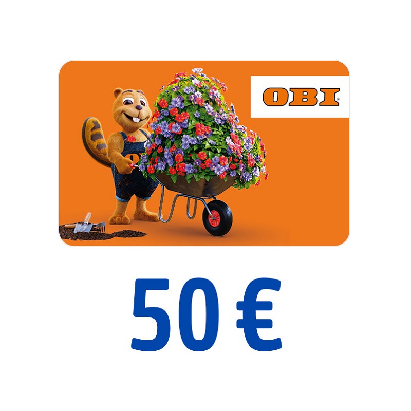 OBI Gutschein 50 Euro