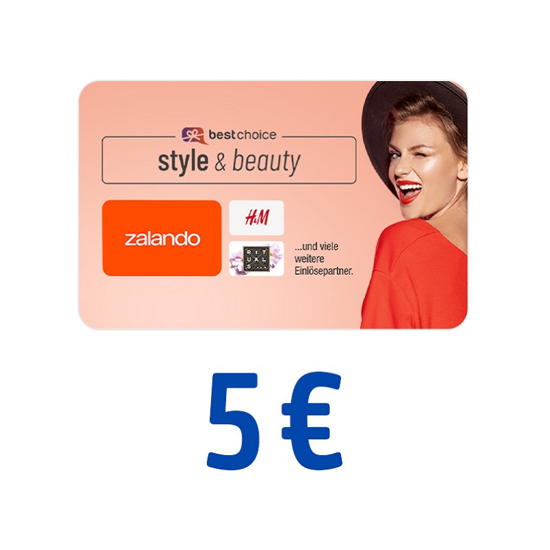 BestChoice style & beauty Gutschein 5 Euro
