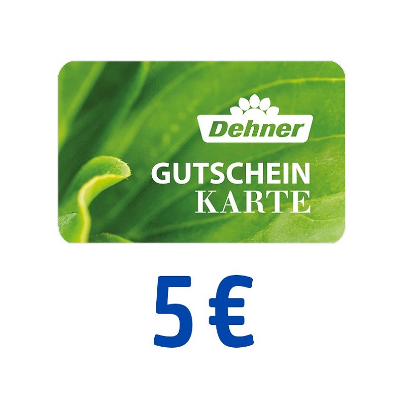 Dehner Gutschein 5 Euro