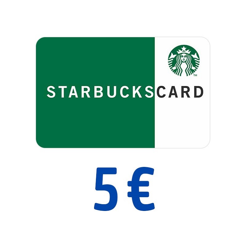 STARBUCKS Gutschein 5 Euro