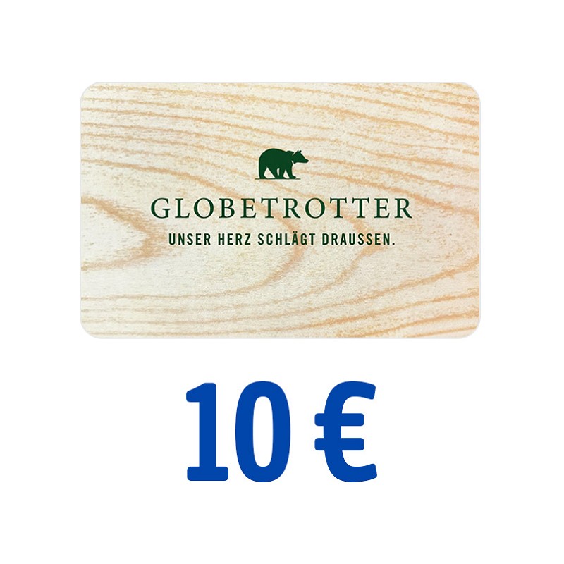 GLOBETROTTER Gutschein 10 Euro