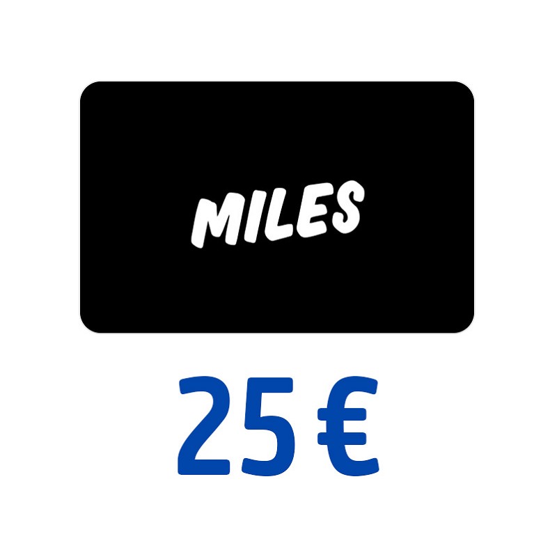MILES Gutschein 25 Euro