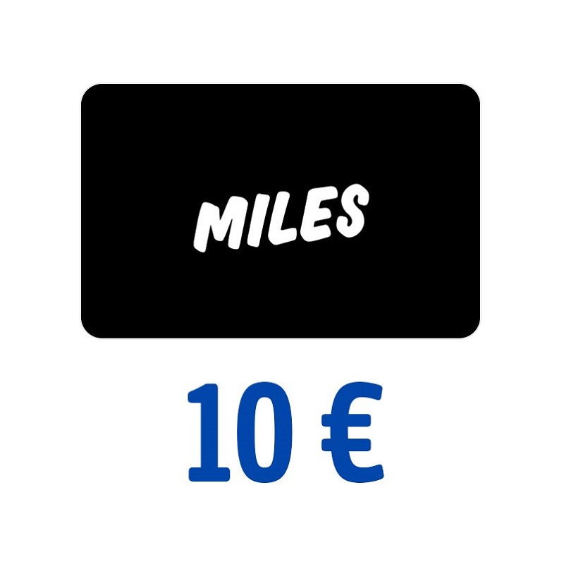 MILES Gutschein 10 Euro