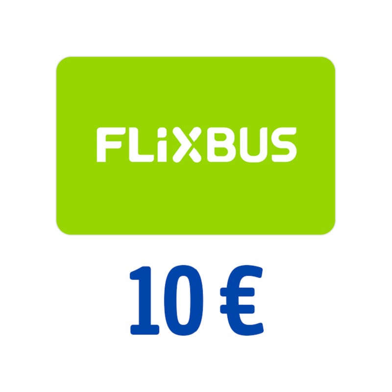 FlixBus Gutschein 10 Euro