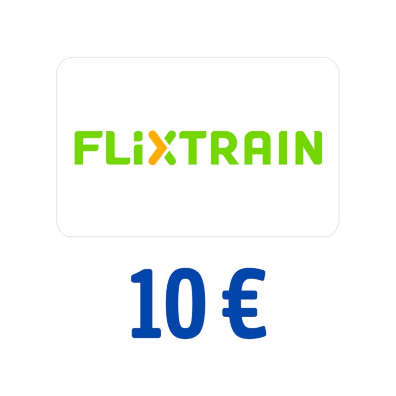 FlixTrain Gutschein 10 Euro