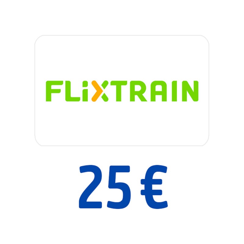 FlixTrain Gutschein 25 Euro