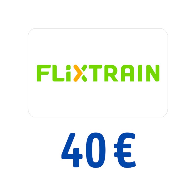 FlixTrain Gutschein 40 Euro