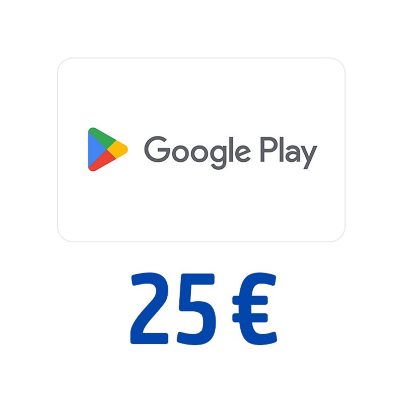 Google Play Gutschein 25 Euro