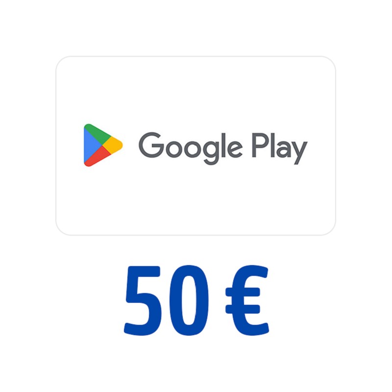 Google Play Gutschein 50 Euro