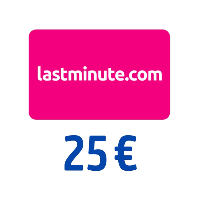 lastminute Gutschein 25 Euro