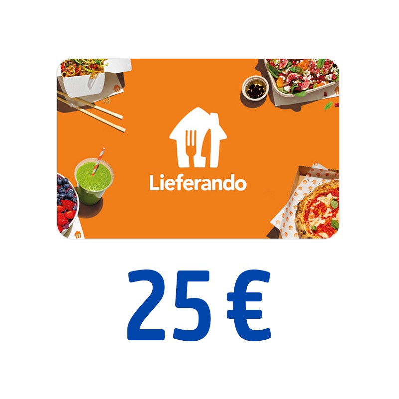 Lieferando Gutschein 25 Euro