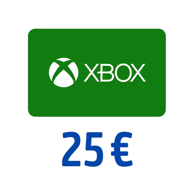 XBOX-Guthabenkarte 25 Euro
