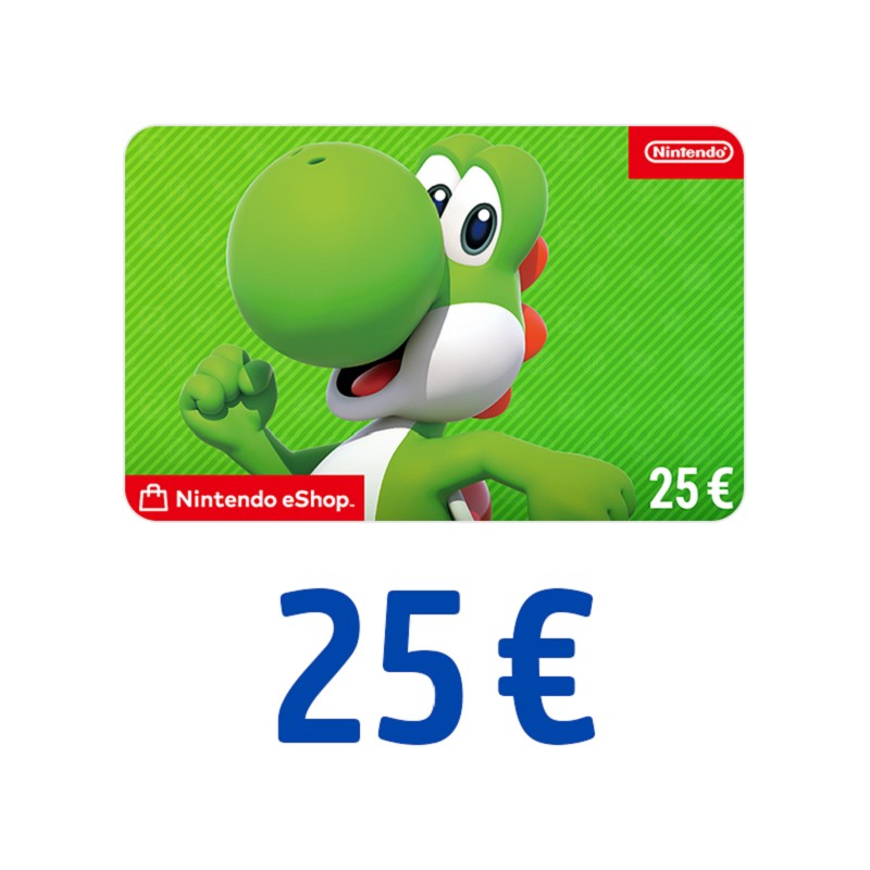 Nintendo eShop Card 25 Euro