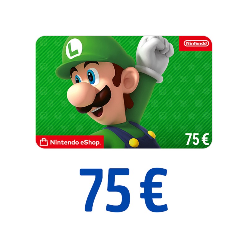 Nintendo eShop Card 75 Euro