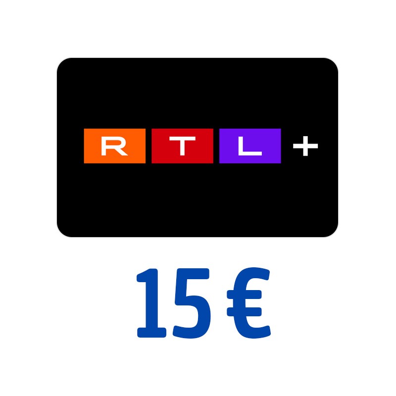 RTL+ Gutschein 15 Euro