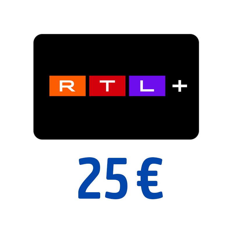 RTL+ Gutschein 25 Euro