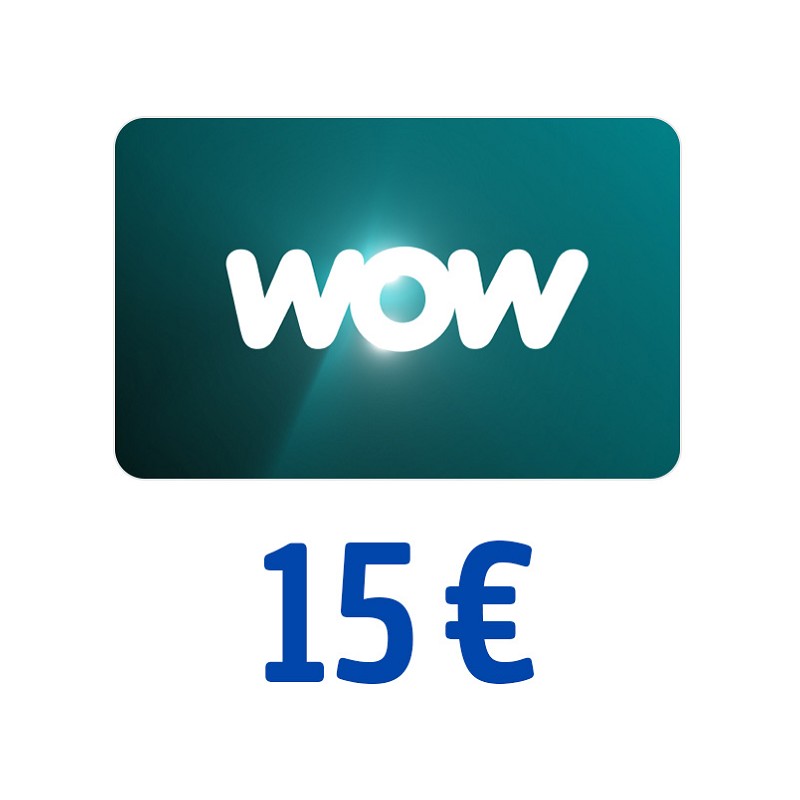 WOW Gutschein 15 Euro