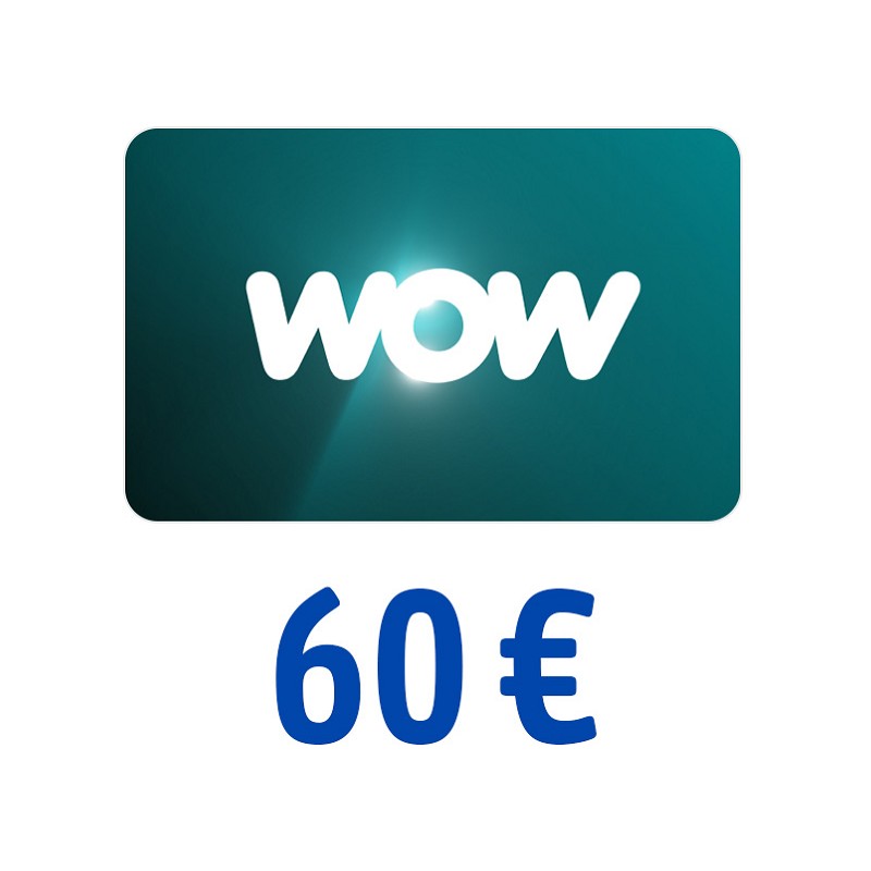 WOW Gutschein 60 Euro