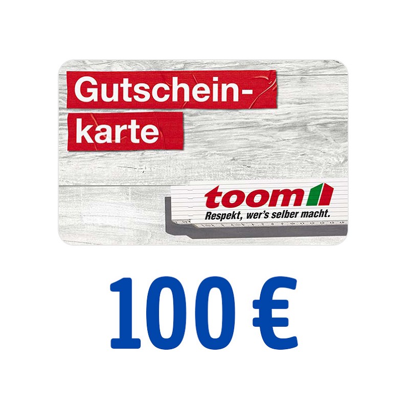 toom Gutschein 100 Euro