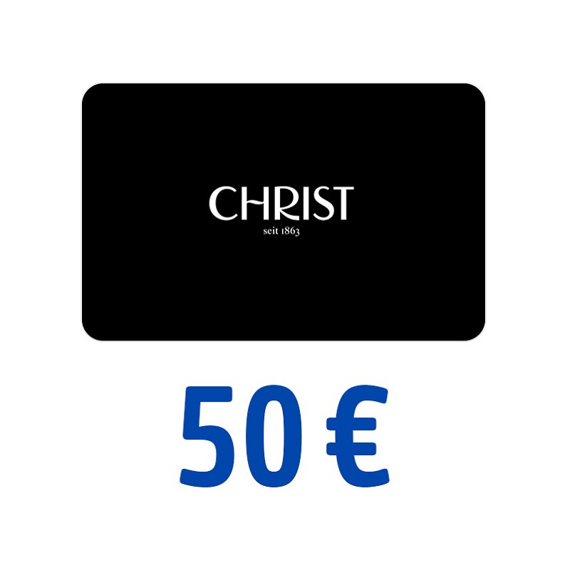 CHRIST Gutschein 50 Euro