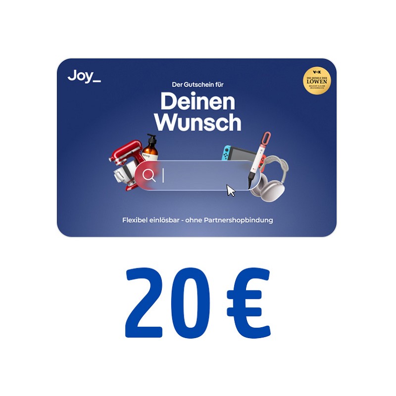 Joy_ Gutschein 20 Euro