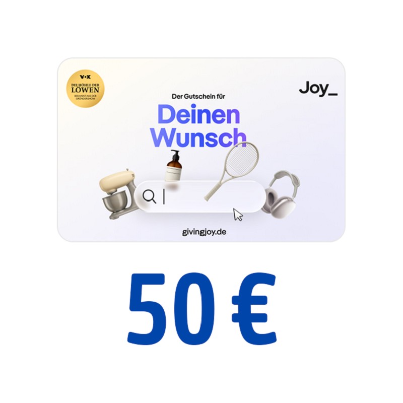 Joy_ Gutschein 50 Euro