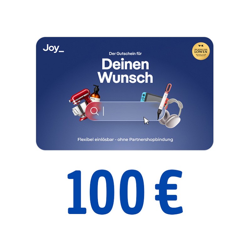 Joy_ Gutschein 100 Euro