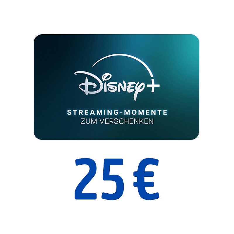 Disney+ Gutschein 25 Euro