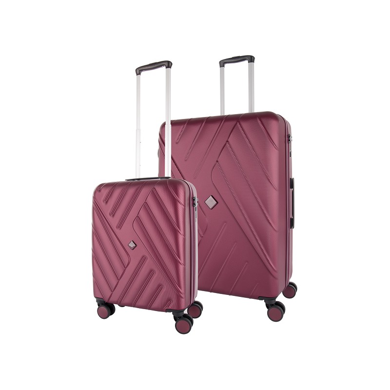 L&M 2tlg. Kofferset Paris wildberry